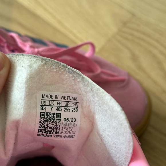 Adidas Gazelle Platform Bold Pink Glow Gum - Picture 4 of 7